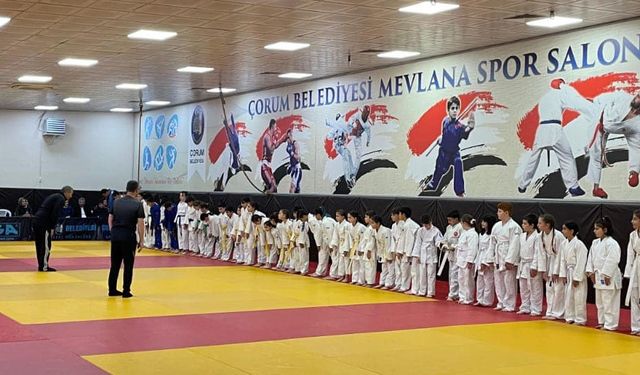 Genç Judokalar Kemer Terfi Heyecanı Yaşadı
