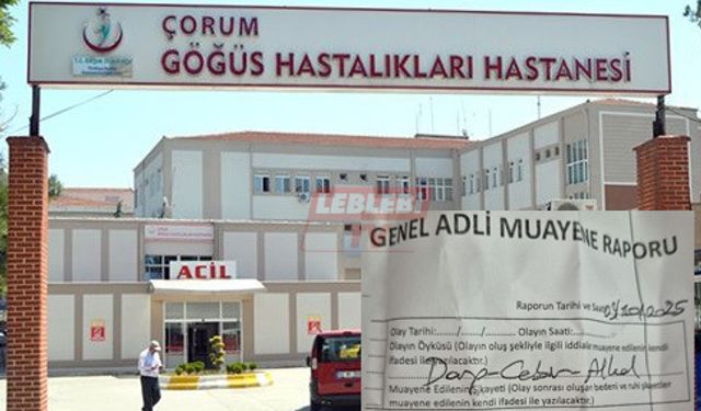Hastanede Skandal, Hemşir Doktoru Darp Etti