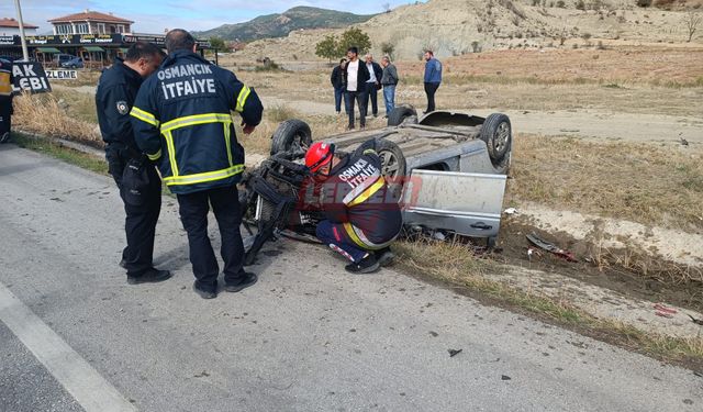 Devrilen Otomobilde Can Pazarı