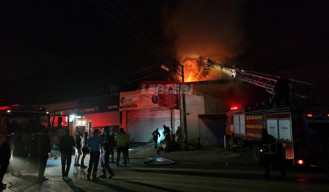 Aşağı Sanayi’de Yangın Paniği!