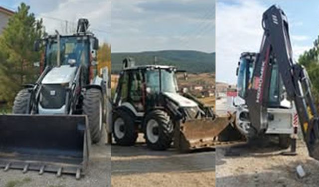 Alaca İlçe Özel İdare Makine Parkını Güçlendiriyor