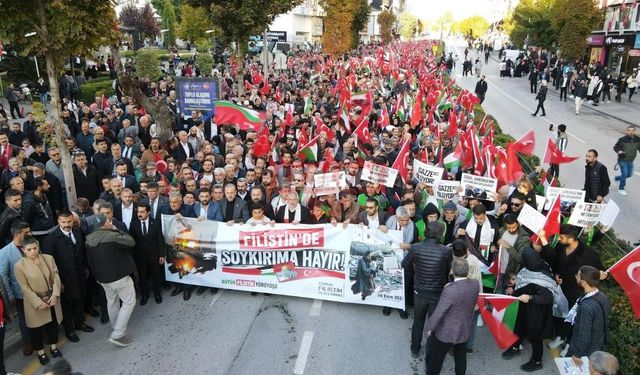 Çorum Tek Yürek Gazze İçin Yürüyecek!