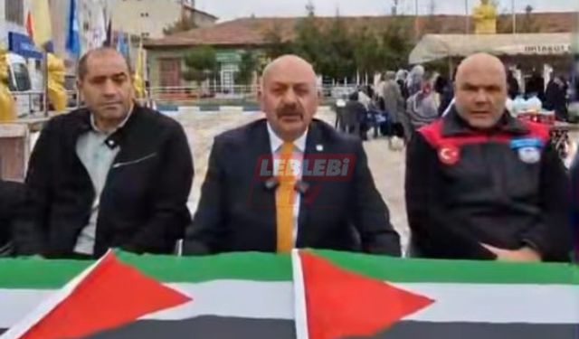 Ortaköy Halkı Gazze İçin El Birliği Yaptı