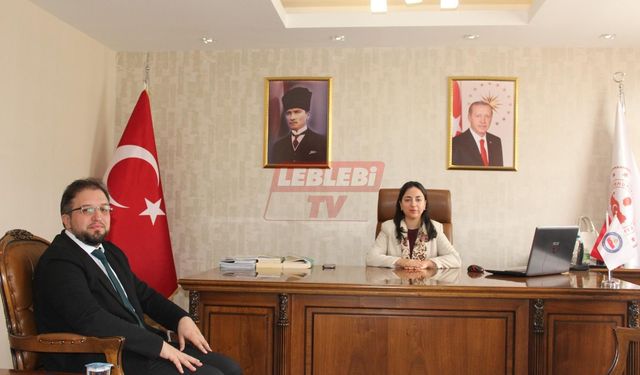 Kaymakam Yıldırım, Yeni Müftü Muhammet Enes Yakarı Kabul Etti