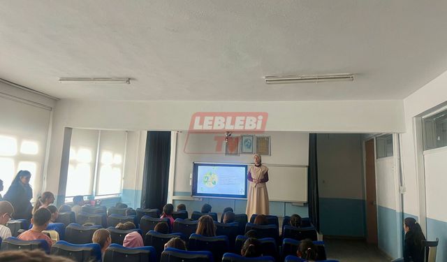 Öğrencilere Gıda Okur Yazarlığı ve Duruş Bozukluğu Eğitimi Verildi