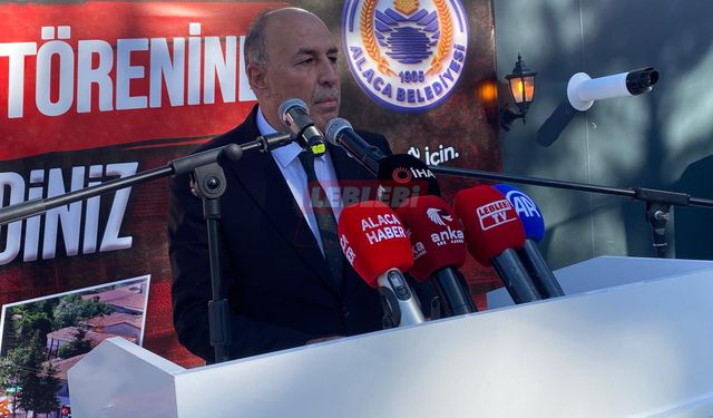 Başkan Arslan, Toplu Açılış Töreninde Alaca’ya TOKİ Müjdesi Verdi