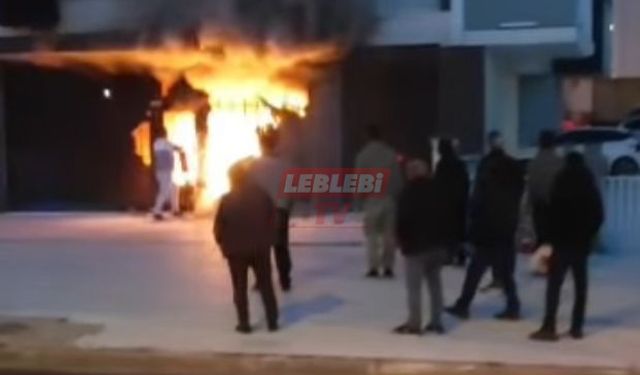 Osmancık Caddesi’nde Korkutan Yangın