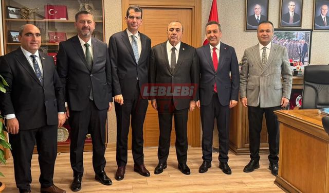 Başkan Dere ve İlçe Protokolünden Vahit Kayrıcı’ya Ziyaret