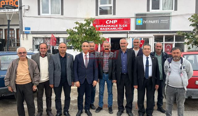 Boğazkale’de CHP’nin Yeni Yönetimi Görevde