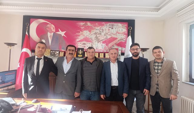 Mecitözü Kozören Köyü Güzelleştirme ve Tanıtma Derneği’nden Başkan Aylar’a Ziyaret