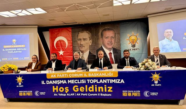 AK Partililer İl Danışma Meclisi Toplantısında Bir Araya Geldi