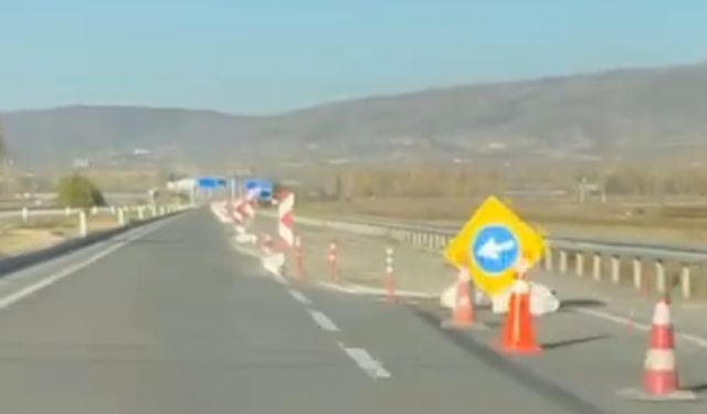 Şatafatlı Açılışı Yapılan Yolda Fiyasko!