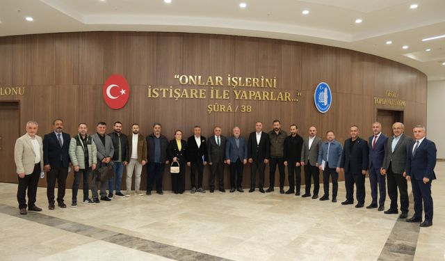 Cumhur İttifakı Belediye Meclis Üyeleri Kasım Ayı Toplantısı Öncesinde Bir Araya Geldi