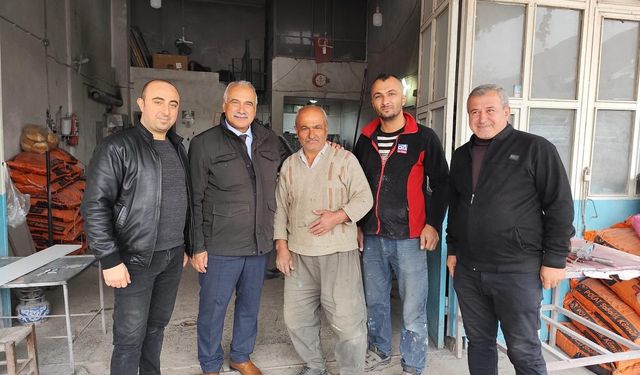 Başkan Çizikci’den Sanayide Esnaf Turu
