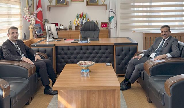 Kaymakam Düzgün’den Başkan Torun’a İade-i Ziyaret