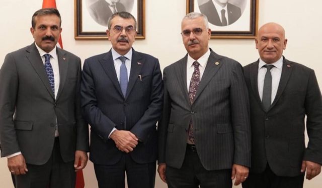 Uğurludağ’ın Eğitim Yatırımları Bakan Tekin’in Gündeminde