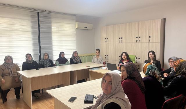 Aile Destek Merkezi Kursiyerlerine Tütün Bağımlılığı Anlatıldı