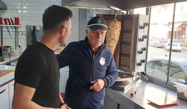 Alaca Belediyesi Dönercileri Denetledi