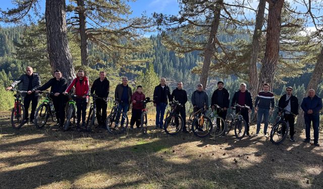 Sonbaharın Güzellikleri Kuzahlat’ta: Bisiklet Turunda Buluştular