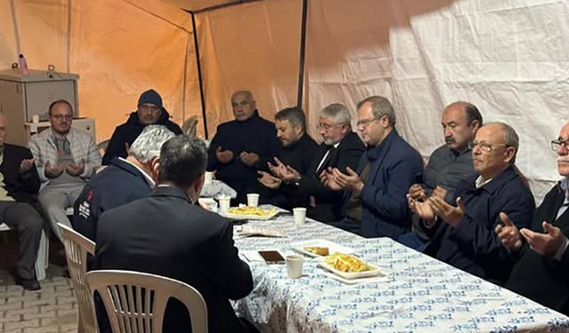 Başkan Aşgın'dan Bakan Yardımcısı Coştu'ya Taziye Ziyareti