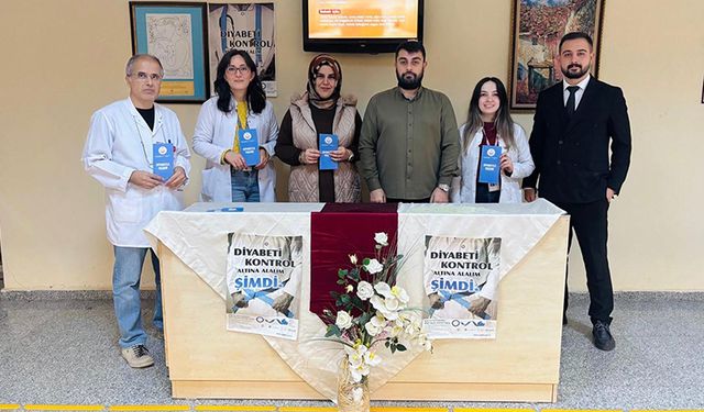 Sungurlu Devlet Hastanesi’nde Diyabet Anlatıldı