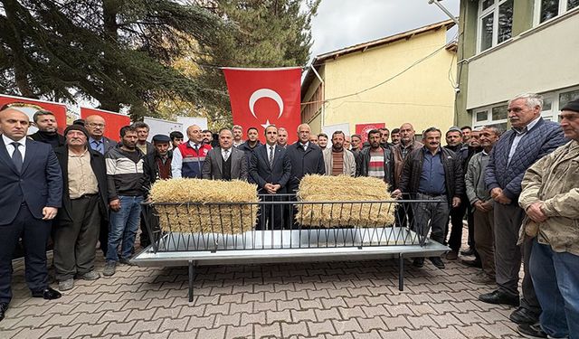 İskilip’te Yetiştiricilere Hayvansal Destek