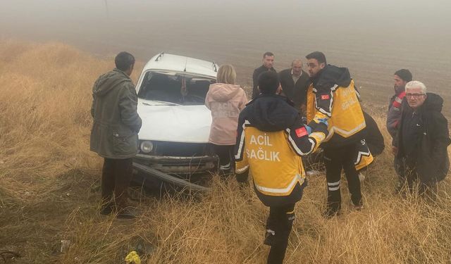 Yoğun Siste Zincirleme Kaza: 5 Yaralı