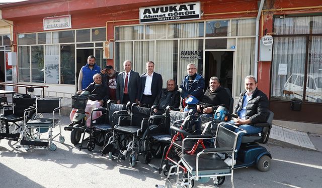 Alaca Engelliler Derneğine Kaymakam Dinçer ve Başkan Arslan’dan Ziyaret