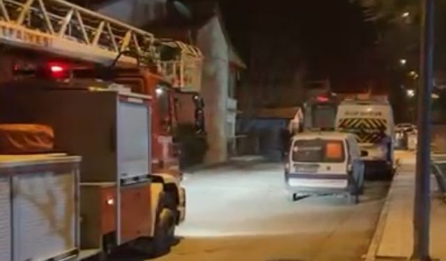 Çorum’da Gece Yarısı Yangın Paniği