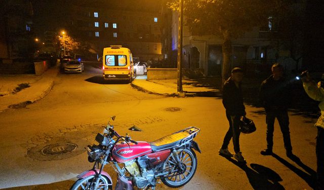 Devrilen Motosikletin Sürücüsü Yaralandı