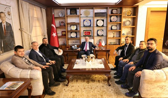 Mecitözü Kozören Köyü Güzelleştirme ve Tanıtma Derneği’nden Vali Çalgan’a Ziyaret