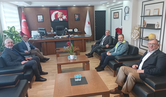 Tarım Müdürü Taş’a Meslektaş Ziyareti