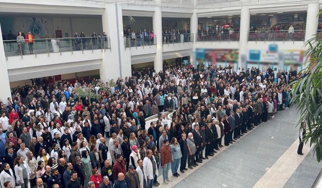 Hastalar Bile Anmaya Katıldı