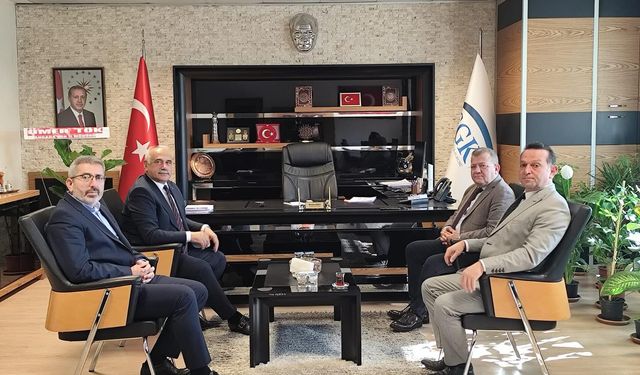 SGK Müdürü Göncü’ye İskilip’ten Hayırlı Olsun Ziyareti