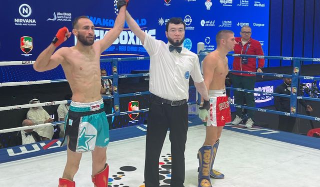 Abdüssamet Uğurlu, Kick Boks Dünya Şampiyonasında Göğsümüzü Kabarttı