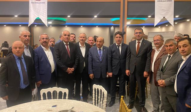 Çorumlu Kaymakam, Çorumlularla Bir Araya Geldi