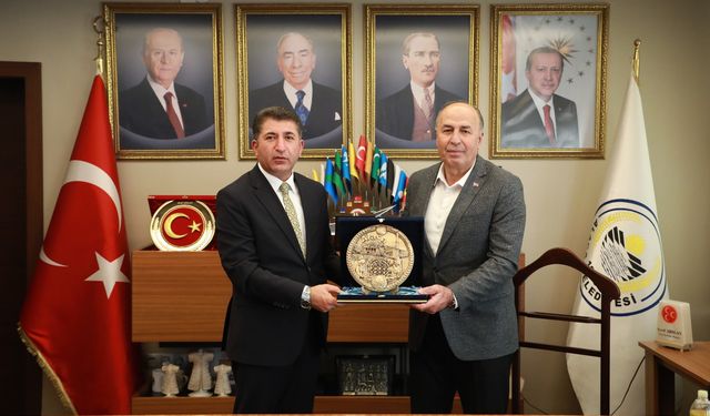 Zara Belediye Başkanı Çelik’ten Başkan Arslan’a Ziyaret