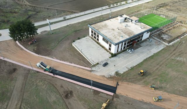 Osmancık’ta İlk Kez Sıcak Asfalt Uygulaması Yapıldı