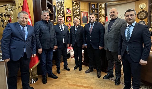 Başkan Gelgör, MHP Lideri Bahçeli’yi Ziyaret Etti