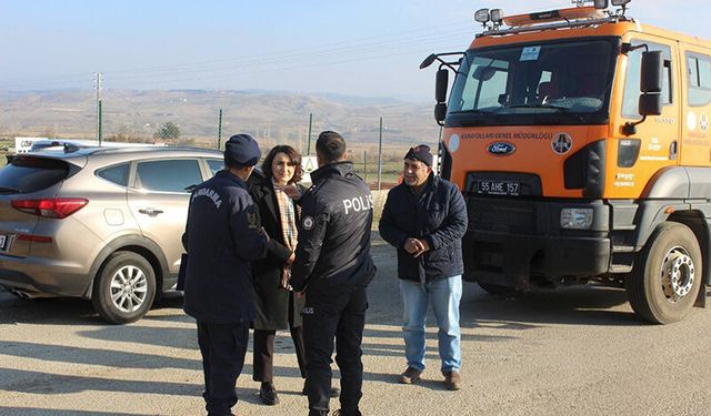 Kaymakam Tokur, Güvenlik Kontrol Noktalarını Denetledi