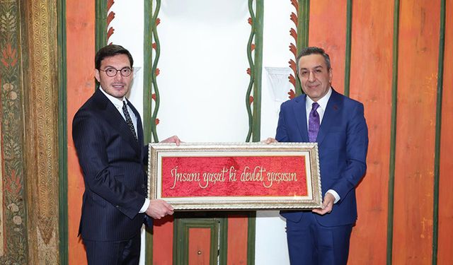 Başkan Dere Tokat Belediye Başkanı Yazıcıoğlu’nu Ziyaret Etti