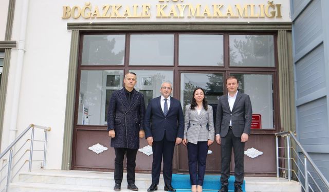 Kaymakam Yıldırım’a Hayırlı Olsun Ziyareti