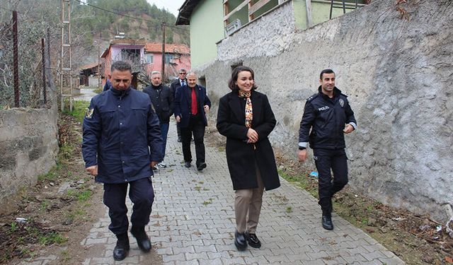 Kaymakam Tokur Berk Köyü’nü Ziyaret Etti