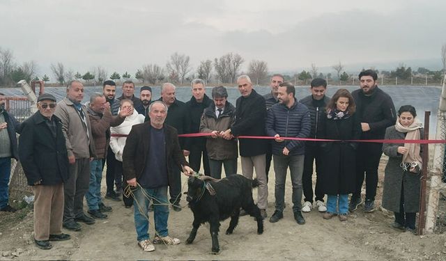 Emirbağ Membran Göleti Törenle Açıldı