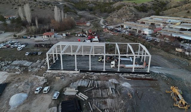 Başkan Dere’nin Projesi Hızla Yükseliyor! İlçe Heyecanla Tamamlanmasını Bekliyor