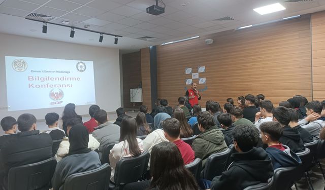 Kargıda Lise Öğrencilerine Terörle Mücadele Anlatıldı