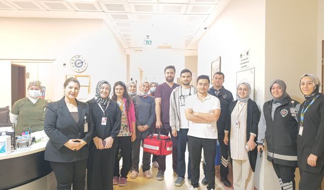 Osmancık Devlet Hastanesi'nde "Mavi Kod" Başarısı