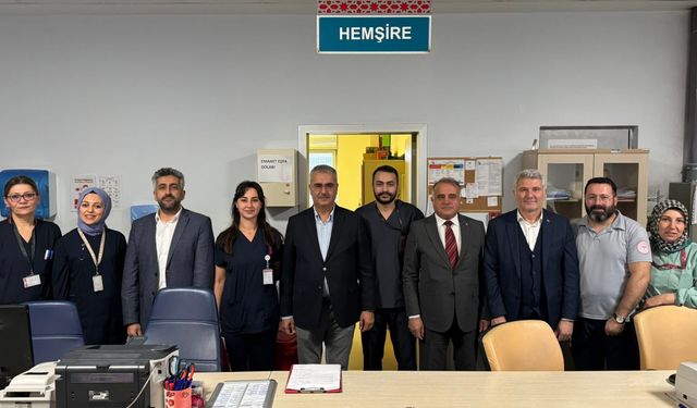 Milletvekili Ahlatcı’dan Hastane Ziyareti