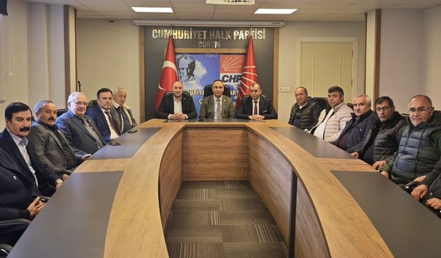 Bakkallar Odası’ndan CHP’ye Kutlama Ziyareti