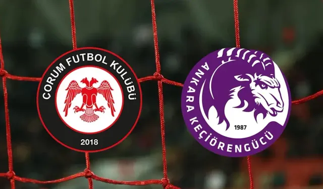 Çorum FK - Keçiörengücü Maçı Saat Kaçta, Hangi Kanalda?